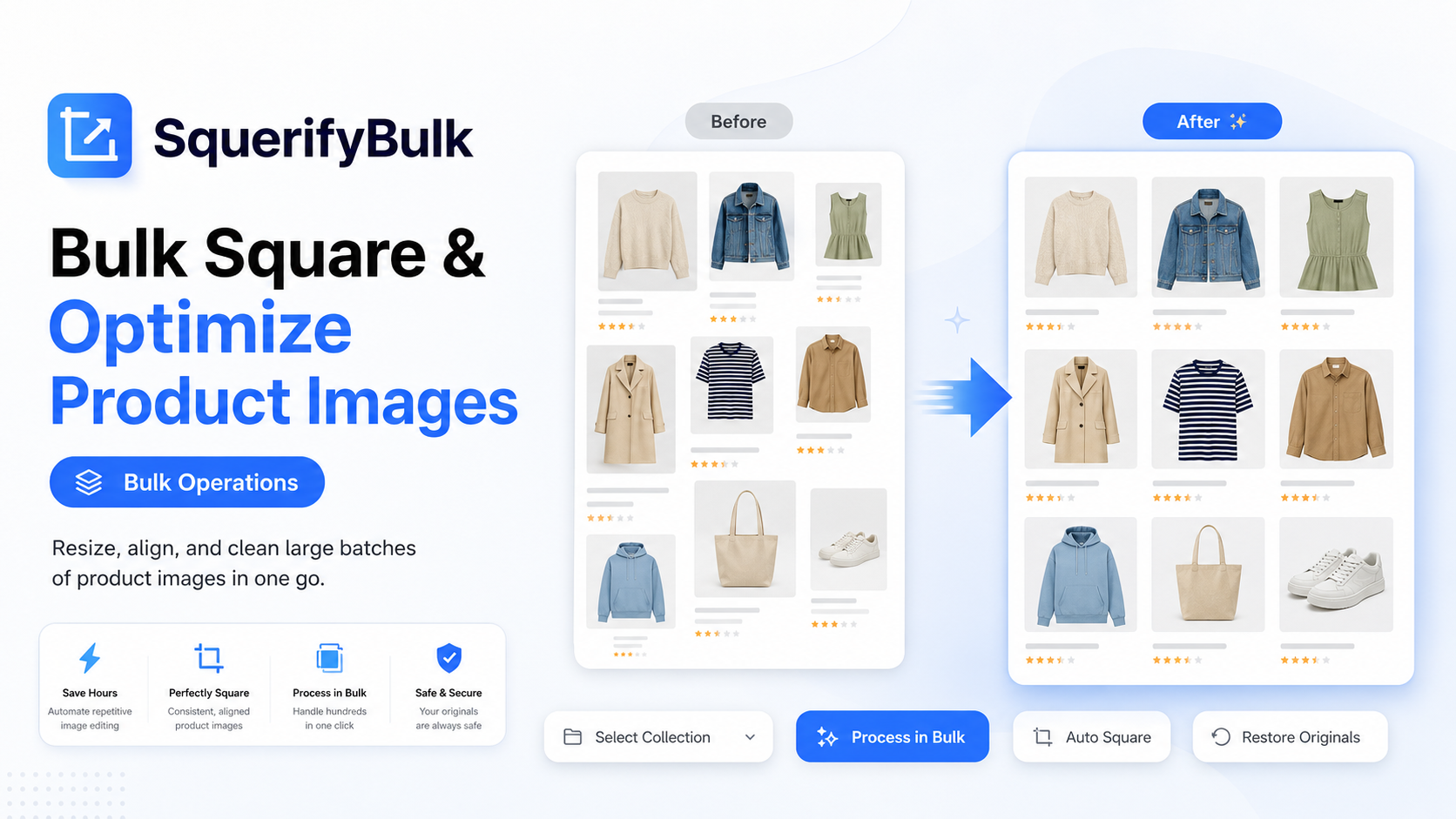 Why Consistent Square Product Images Matter for Your Shopify Store